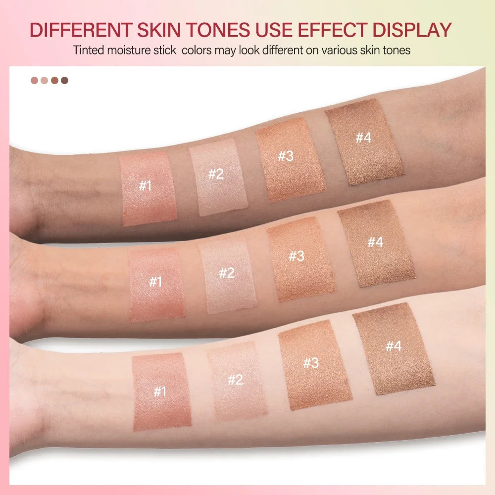 4 Colors Contour Bronzer Stick Long Lasting Moisturizing Contouring Face Body Multi-use Shading Stick Cosmetics Korean Makeup