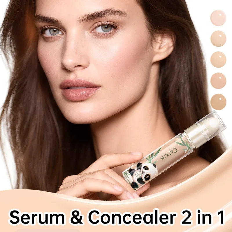CATKIN Panda double-headed concealer Liquid Oil control Concealer cream Spots Dark circles Skin care