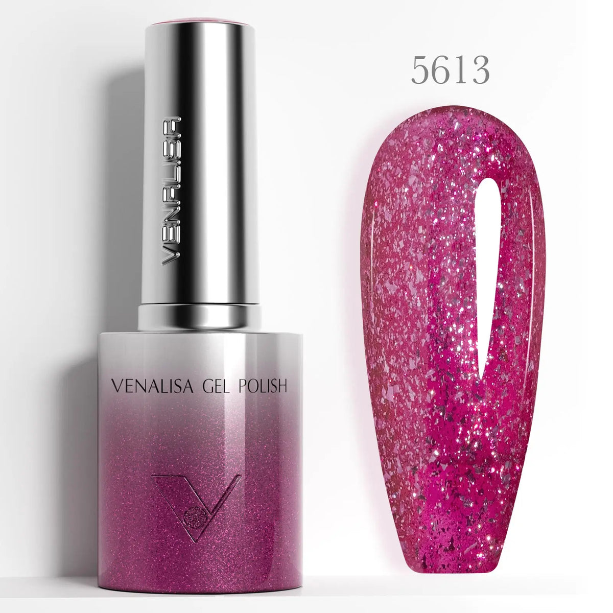 1/5pcsVenalisa Hema/TPO Free Cat Eye Gel Magnet Ultra Flash Nail Gel Polish Diamond Sparkle Soak Off UV LED Varnish Nail Gel