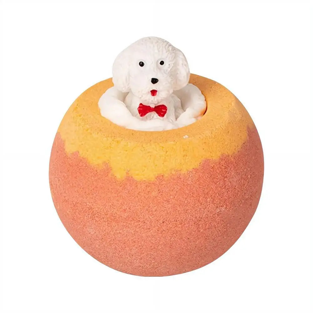 Kids Bath Bombs with Surprise Inside, Fizzy Spa Balls Gift Set with Animal Toys, Educational, Fun Relaxing Holiday Gift for Kids
