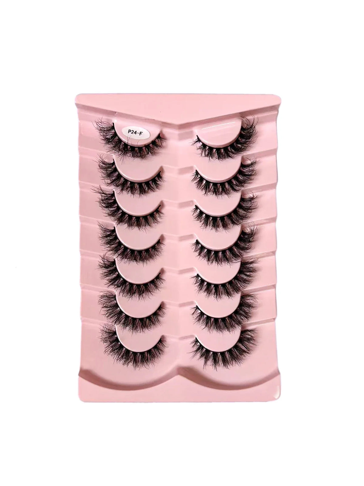 Dropshipping 7/10 Pairs Eyelashes Natural Long 3D Lashes Fluffy Volume  False Eyelashes Cruelty Free Wispy Lashes Makeup Cilios