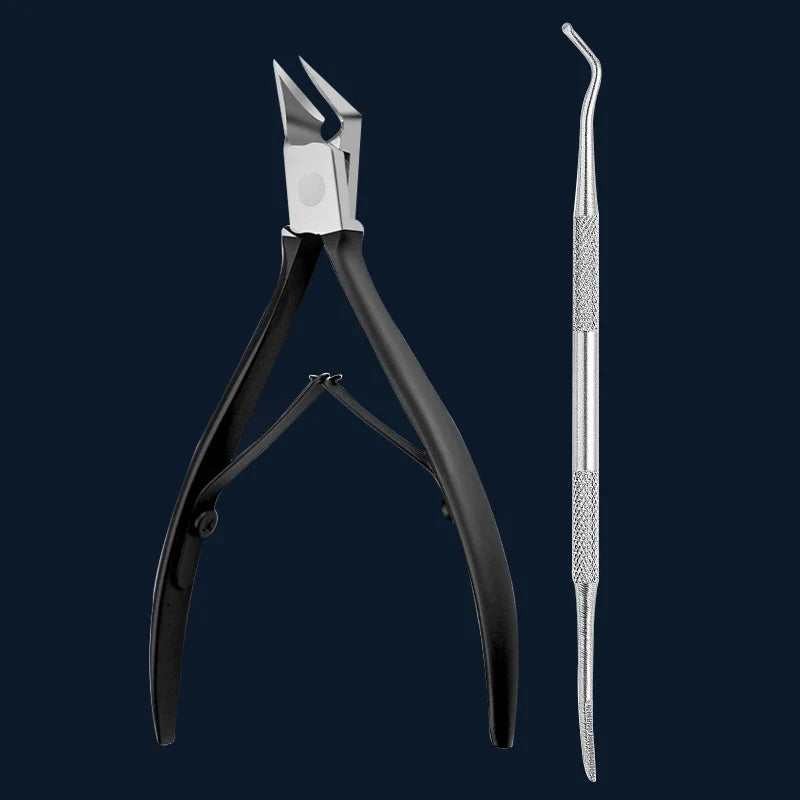 1/2/3pcs Professional Toenail Ingrown Cuticle Nipper Edge Nail Clipper Cutter Scissor Dead Skin Remover Pedicure Manicure Tools