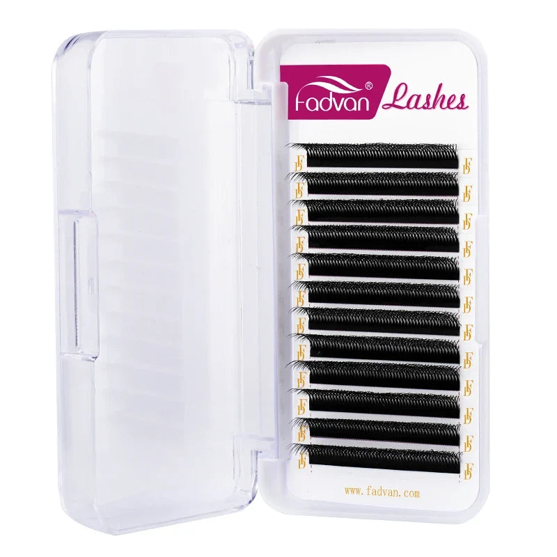 Fadvan 10D W  Shape Lashes Extension Dense Double Layer 5D W Eyelashes Premade Fans False Lash