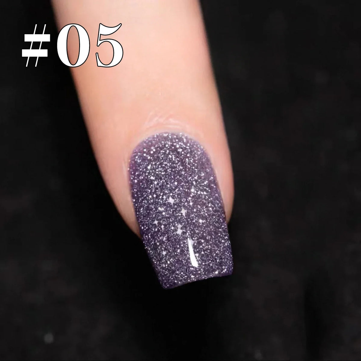 1-12pcs Wine Red Flash Crushed Strobe High Density Diamond Glitter Gel Nail Polish Black Nails Red Nails White Nails