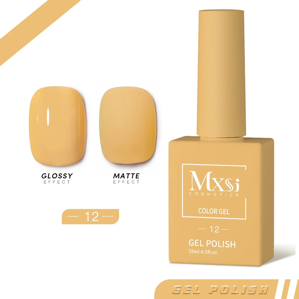 CC8 Mxsi 15ml Nail Gel Polish HEMA FREE Summer Nails Color It Once Soak Off UV LED Semi Permanent  Nail Art Manicure Varnishes