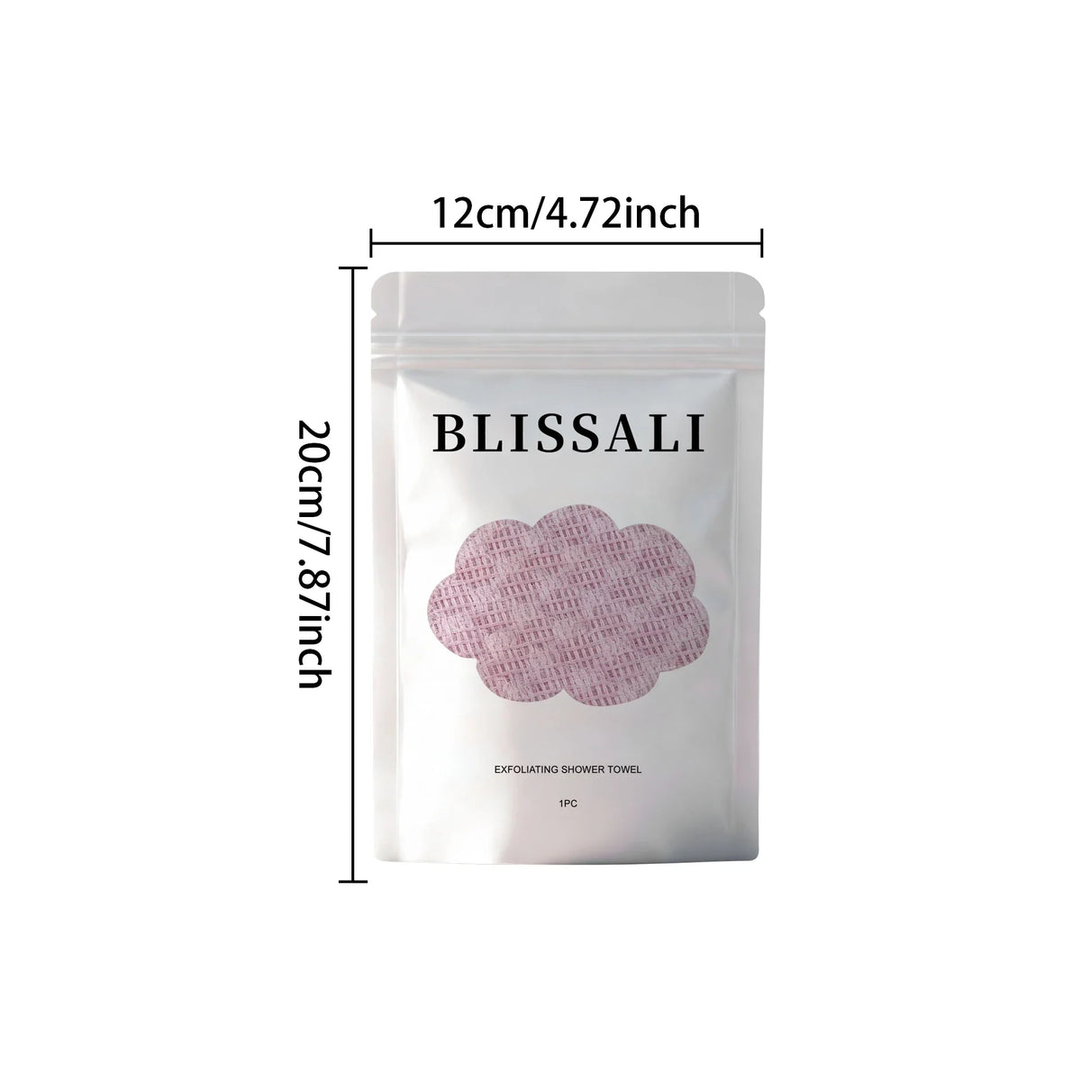 Back Scrubbing Towel Durable Exfoliating Body Towel Cleansing Skin Polishing Cloth Oil Control Dirt Removal Bath Accessories