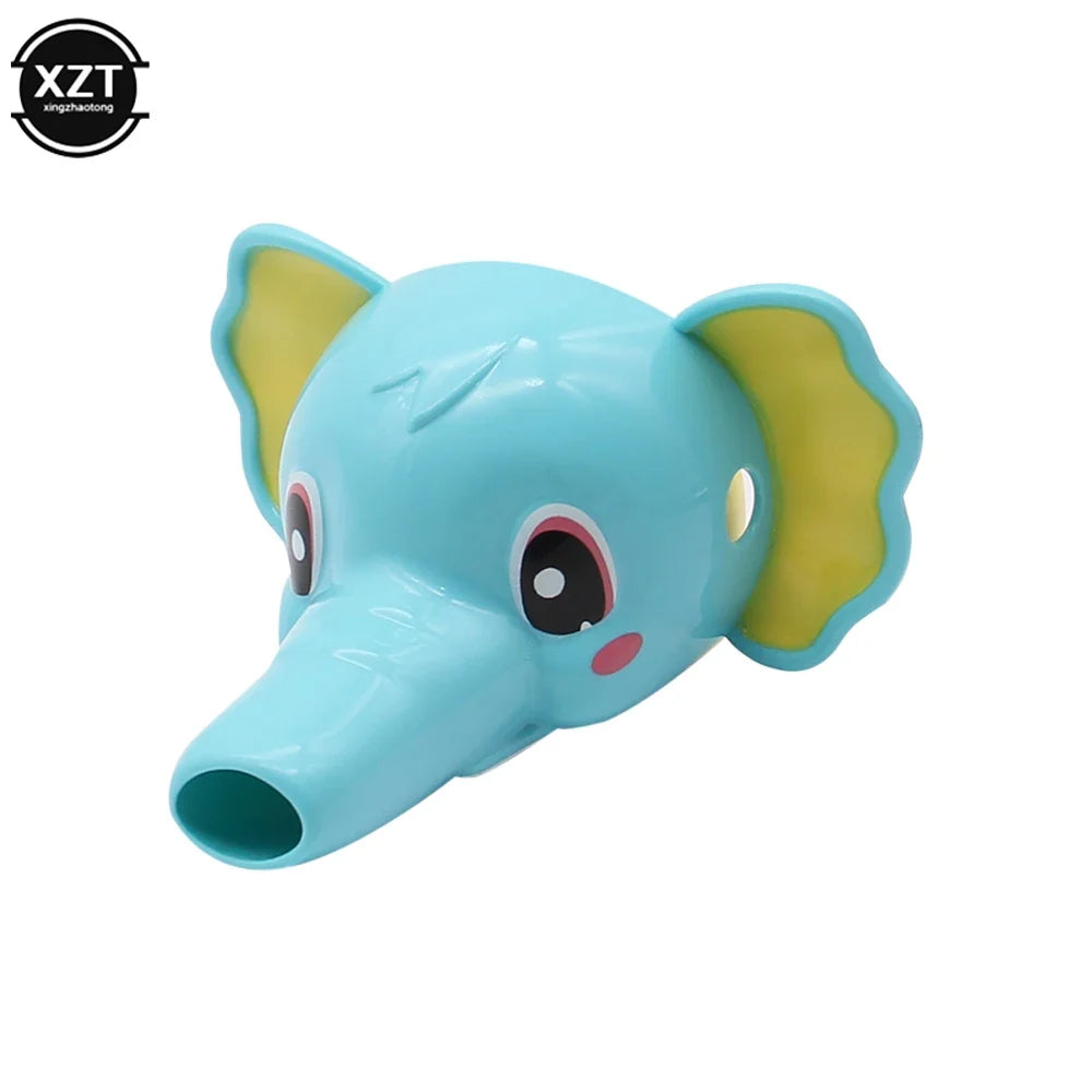 Cartoon Faucet Extender For Kids Hand Washing In Bathroom Sink Animals Accessories Kitchen Convenient for Baby Washing Bath Toys