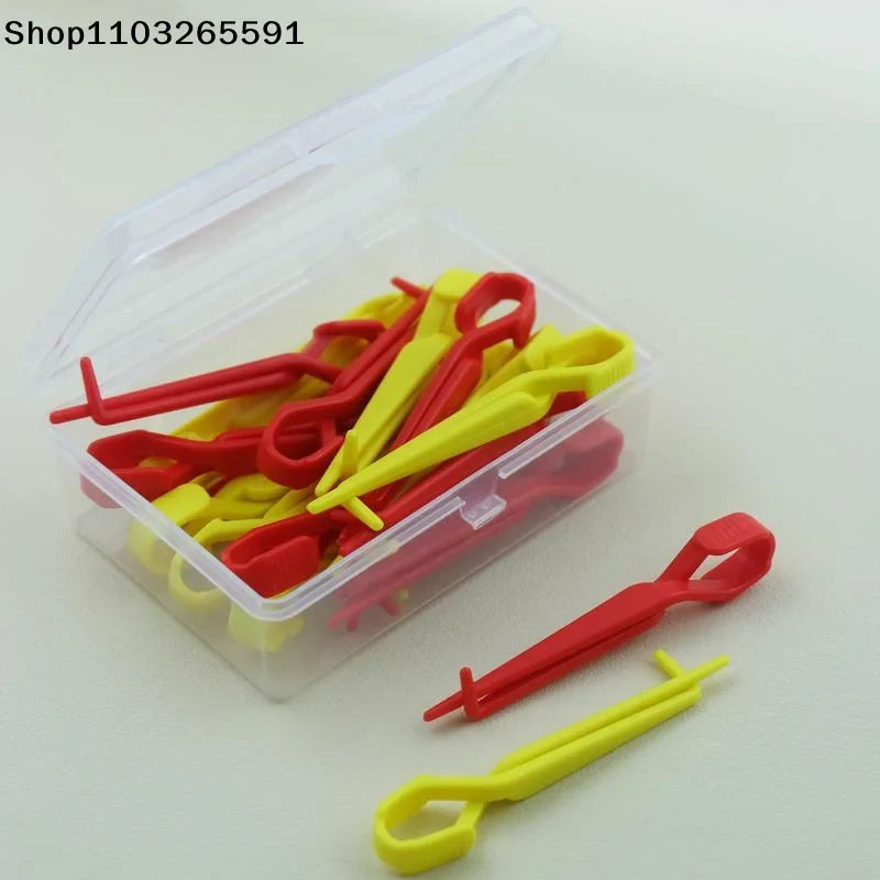 20Pcs Men's Texture Styling Position Clamps Hair Salon Perm Clips Anti-slip Positioning Clip Air Bangs Hair Clip