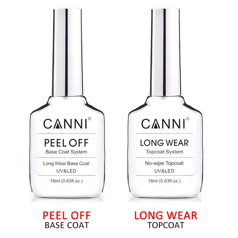 Canni Jelly Pink Nail Gel Polish French Nail Nude Color Gel Varnish Long Wear Diamond No Wipe TopCoat Nail Manicure Nail Lacquer