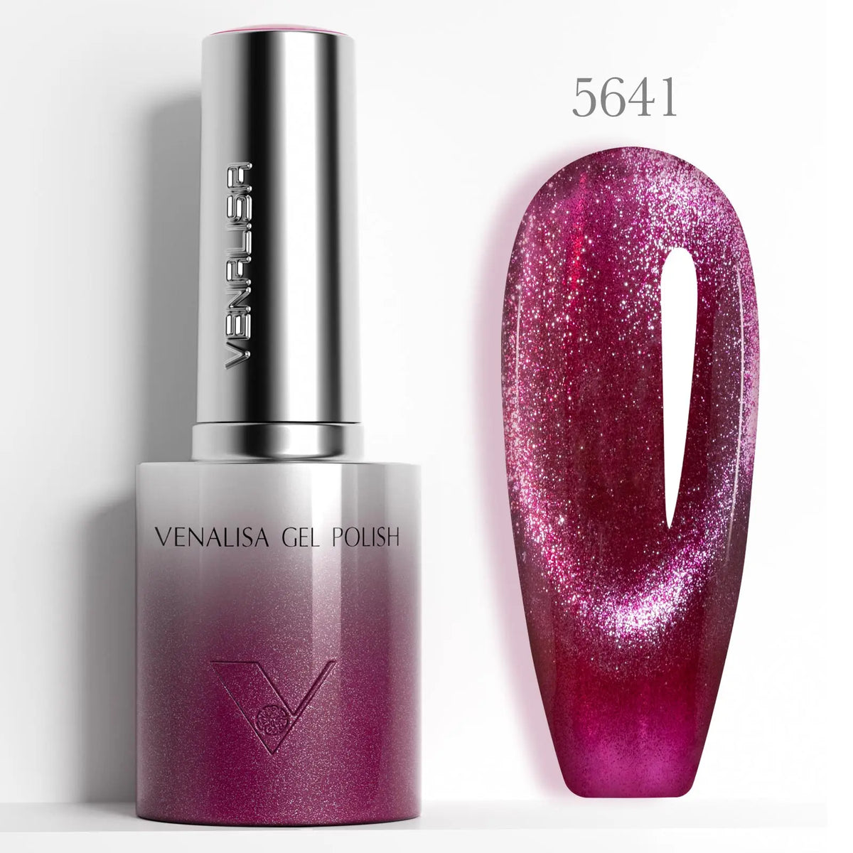 1/5pcsVenalisa Hema/TPO Free Cat Eye Gel Magnet Ultra Flash Nail Gel Polish Diamond Sparkle Soak Off UV LED Varnish Nail Gel