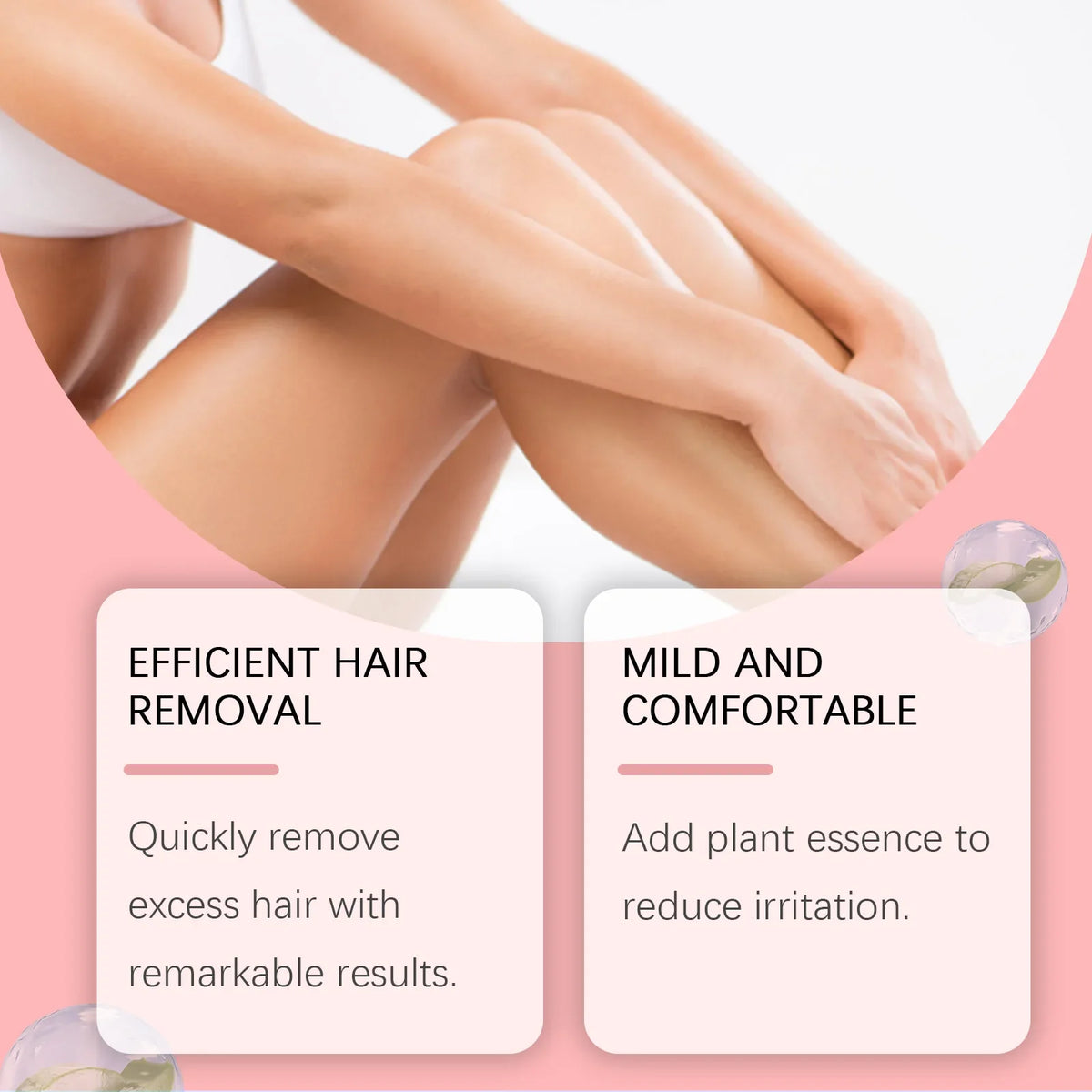 Hair Removal Wax Strip Professional Depilatory Cold Wax Strip Long Lasting Smooth Effective Gentle Body Facial Depilatory