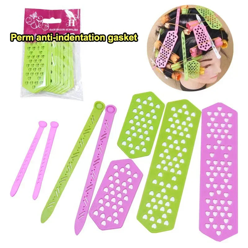Heat Resistant Hair Pin No-Crease Thermal Clips For Cold Wave Hot Perm Use Salon-Grade Anti-Hair Tie Compression Styling Tools