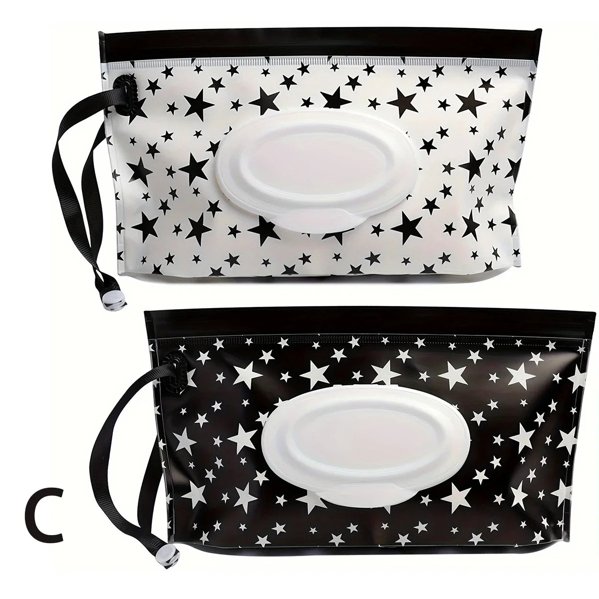 Baby Wipe Case Travel Tissue Holder Wet Wipes Storage Bag Reusable Wet Wipe Pouch For Travel Mask bag Tissue bags Wet wipes