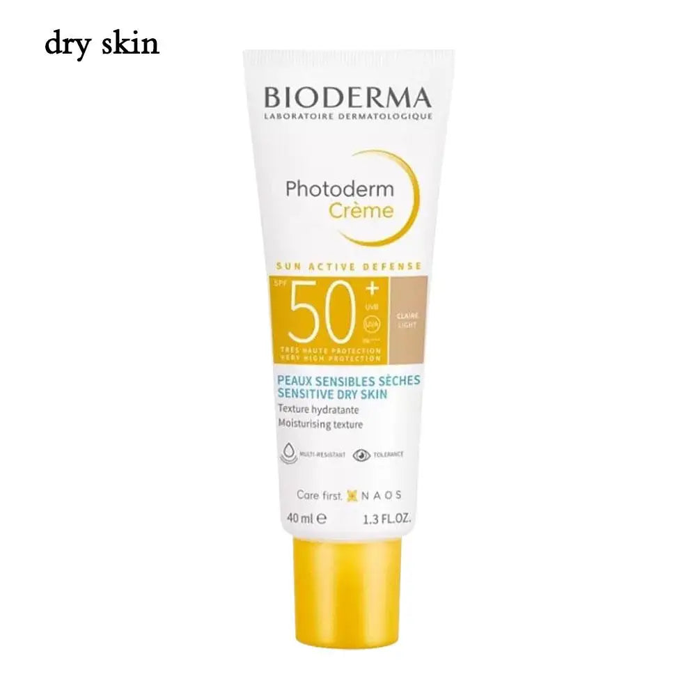 BIODERMA Photoderm Aquafluid SPF 50+ Face Sunscreen 40ml Ultra-Light Moisturising Sun Cream Waterproof Non-Greasy