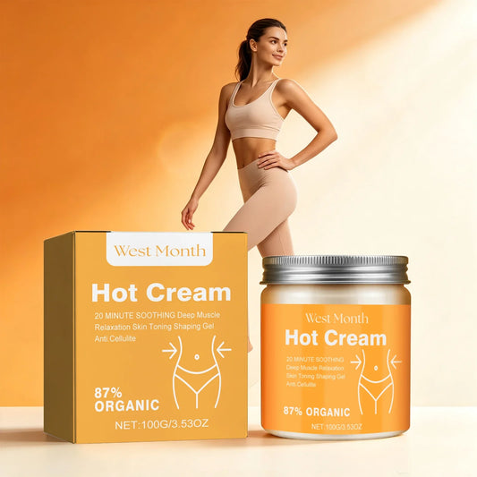 Hot Cream for Arms Legs and Belly Firming Body Sagging Skin Anti Cellulite Shaping Cream Tighten Nourish Dry Skin Massage Cream