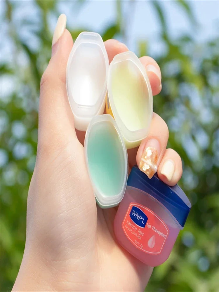 4-8Pc/Set Moisturizing Lip Balm Healing Allnatural Lip Mask for Dry Lips Lip Moisturizing Power LipS Care Nourishing Repair Gift