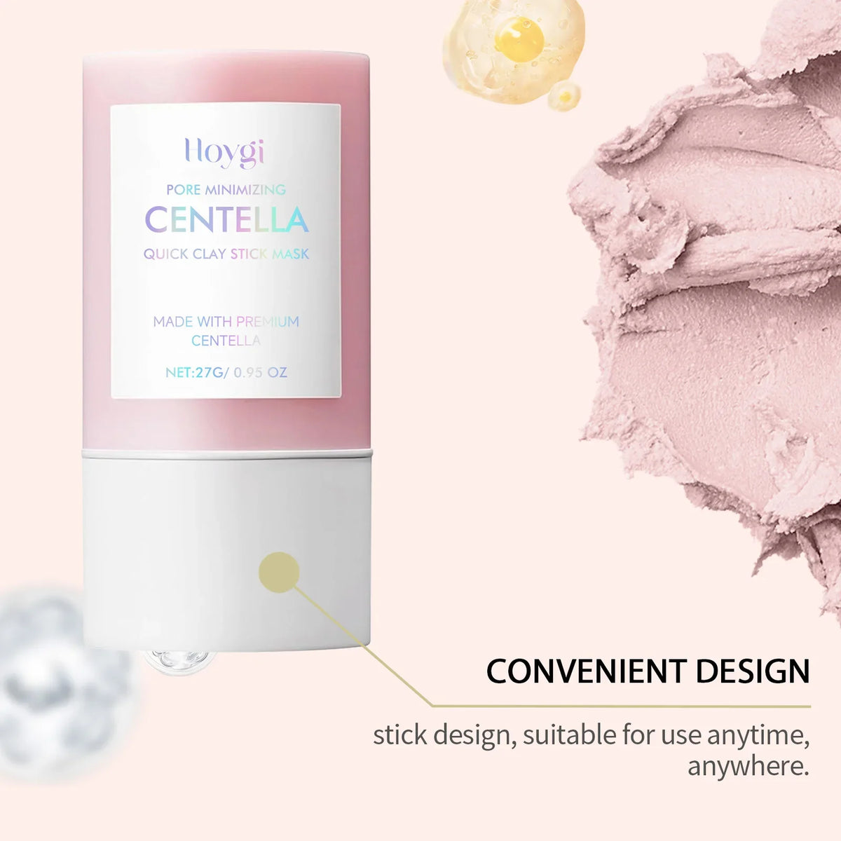 Centella Clay Stick Mask Pore Minimizing Bentonite Deep Cleansing Purifying Mud Mask Stick For Oil Control Korean Glowing