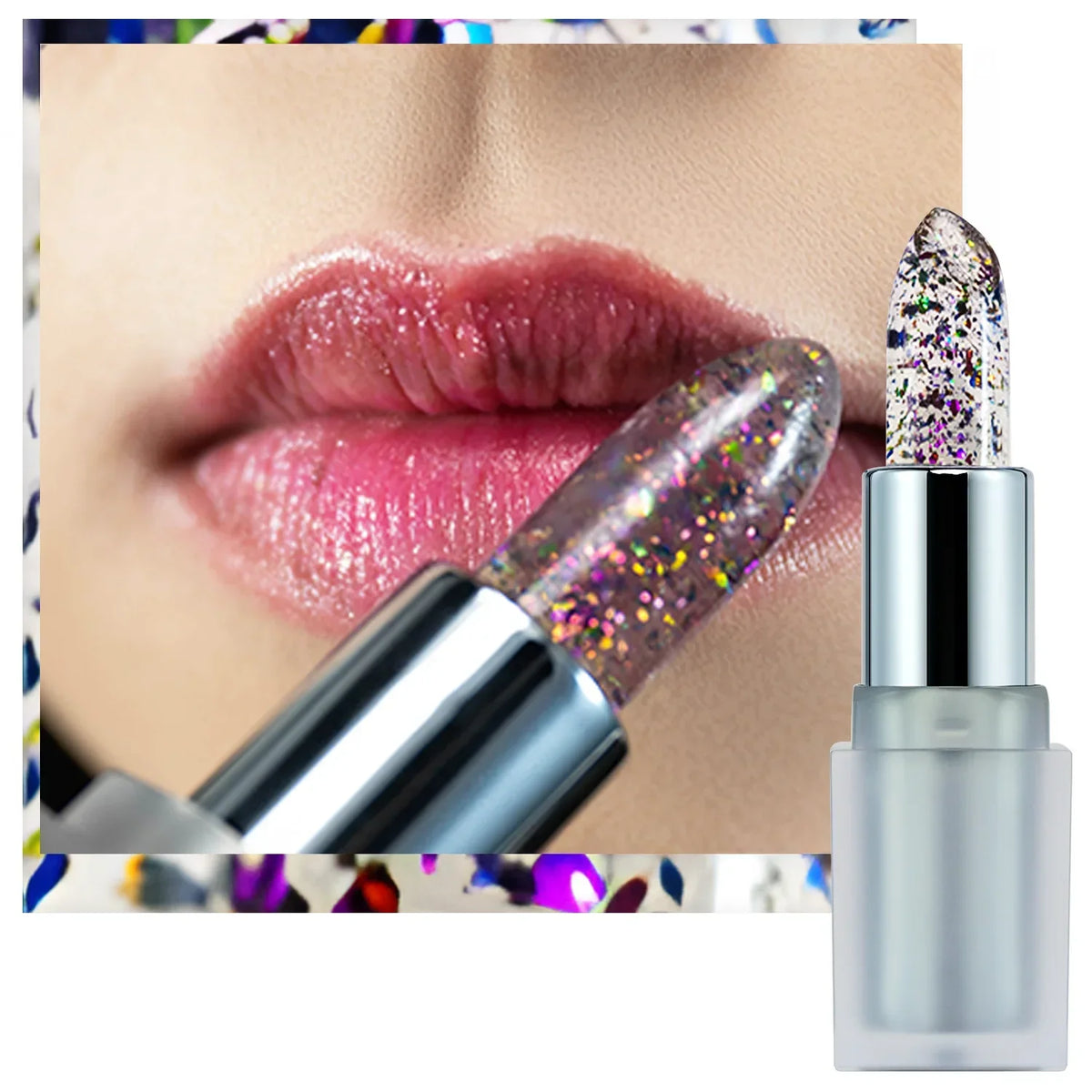 CHARMACY 6 Colors Magicolor Star Glow Lipstick PH Change Shift Colors Lip Gloss Nourish Moisture Professional Lip Makeup