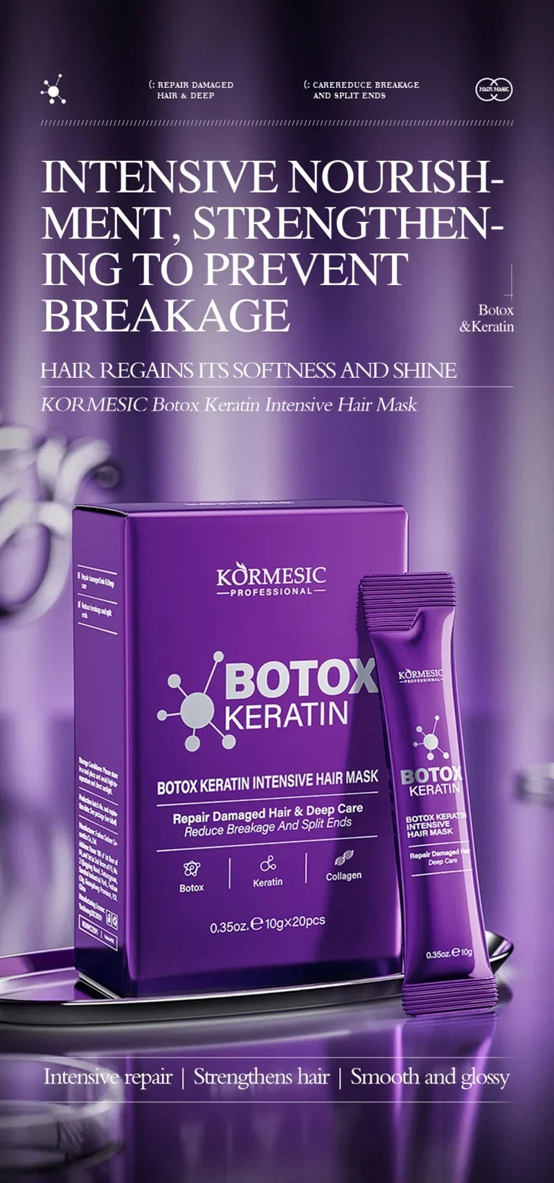 5 Seconds Repair Magical Keratin Hair Mask Damaged Frizzy Hair Soft Smooth Shiny Nutrition Deep Moisturize Hair Care Mask New