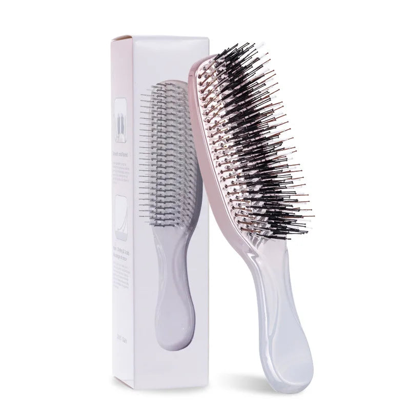 Dry And Wet Dual-use Comb  Hairdressing Scalp Massage BrushPortable Soft Anti-frizz Comb Head Massager Hair Beauty Styling Tools