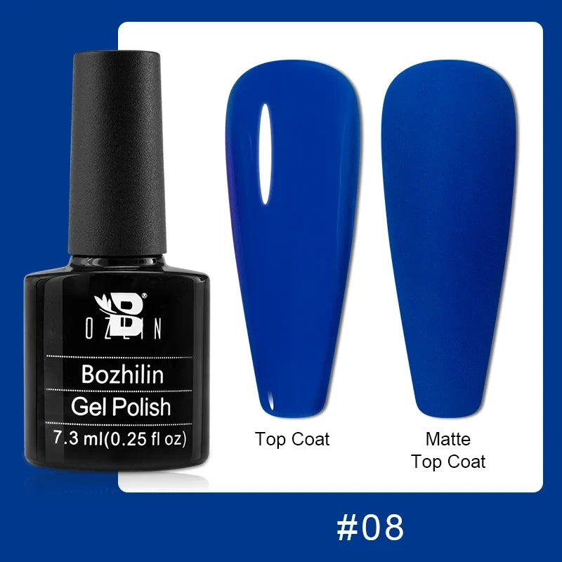 AWStorG 5ML Super Silver Metallic Gel Nail Polish Metal Effect Painting Gel Chromes Varnis Semi Permanent for Nail DIY