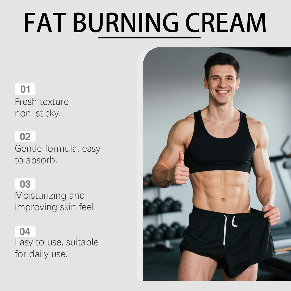 Belly Fat Burning Cream Tighten Skin Massage Anti Sagging Non Greasy Tightening Body Care Cellulite Remover Firming Cream 120g