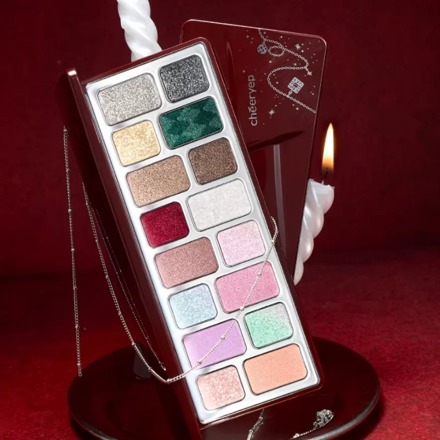 Chéeryep Makeup Set Shimmer 16 Color Eye Shadow Highlighter Blusher Solid Lip Gloss Full Makeup Kit Completo De Maquiagem