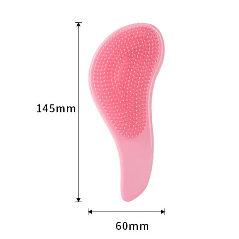 1PC Baby Kids and Women Hair Brush Combs Anti-static Massage Brush Wet Dry Bristles Handle Tangle Curly Salon Care Styling Tools