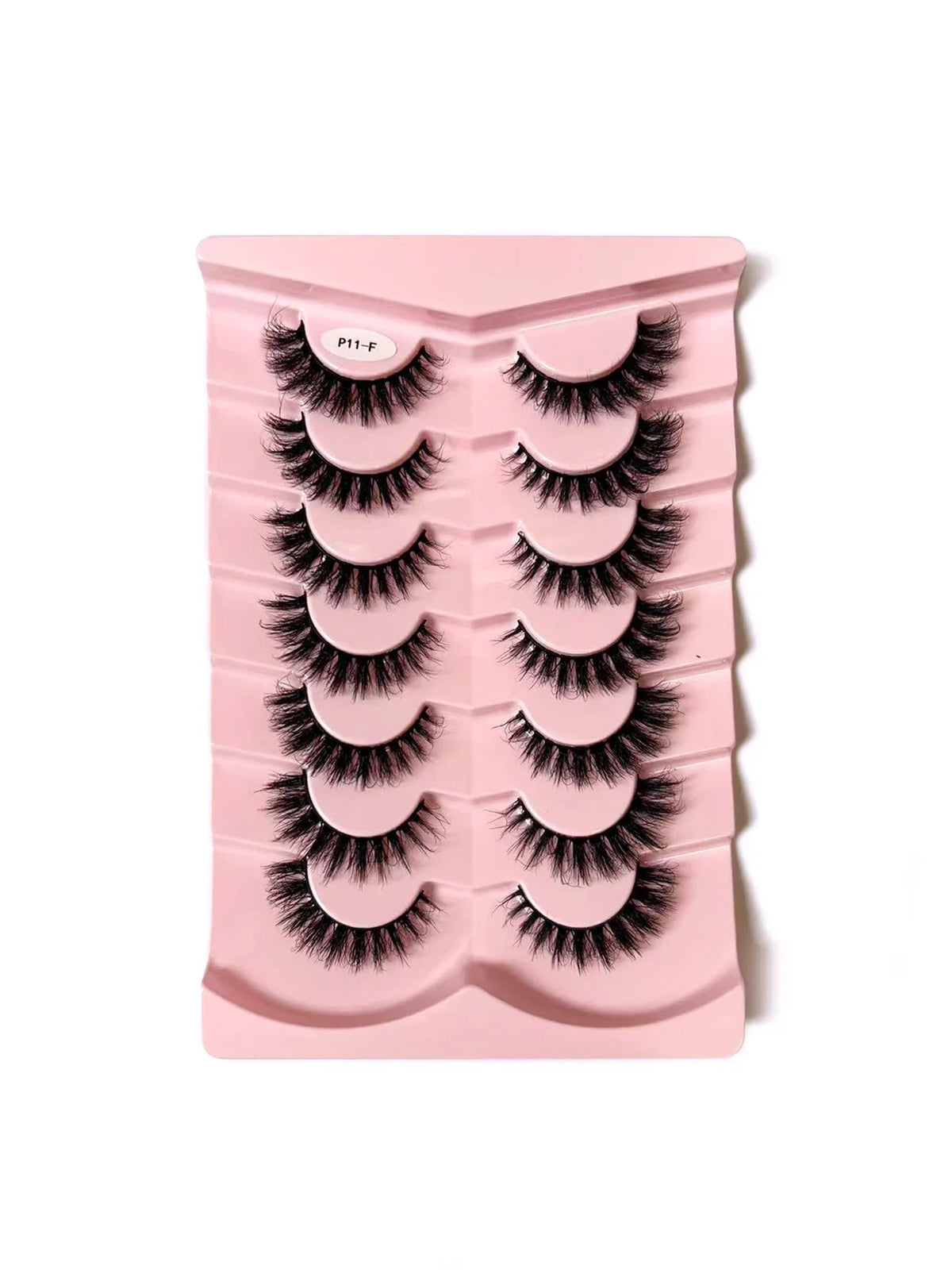 Dropshipping 7/10 Pairs Eyelashes Natural Long 3D Lashes Fluffy Volume  False Eyelashes Cruelty Free Wispy Lashes Makeup Cilios