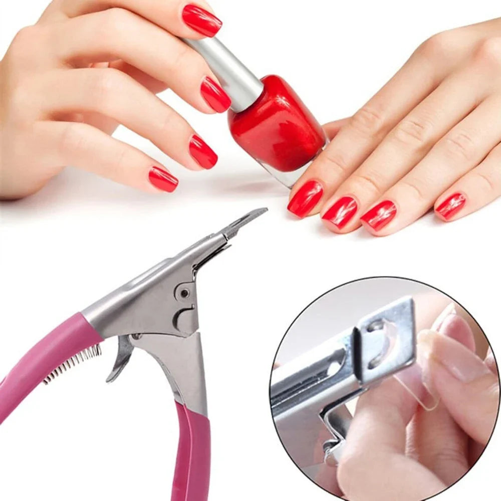 1pcs Mini Magnet for Acrylic Nails Manicure Tips False Nail Cutters Cut Same Length Nail Tool Nail Clipper Manicure Supplies