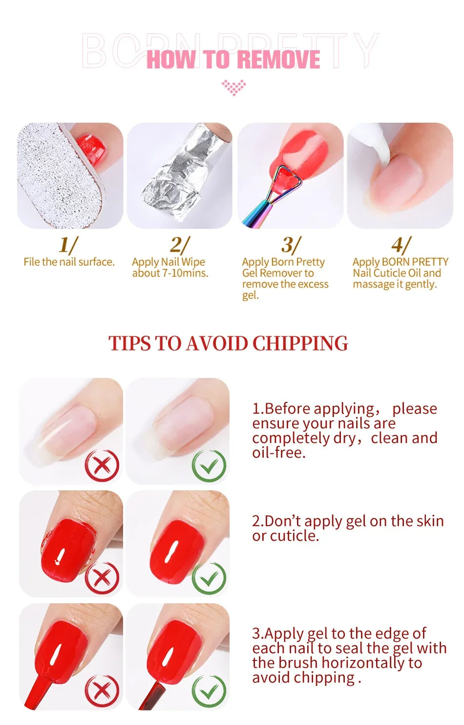 BORN PRETTY 225g Hard Gel For Nail Extension Milky White Nude Building Constructor Gel Self Leveling Reinforcement Nail Gels
