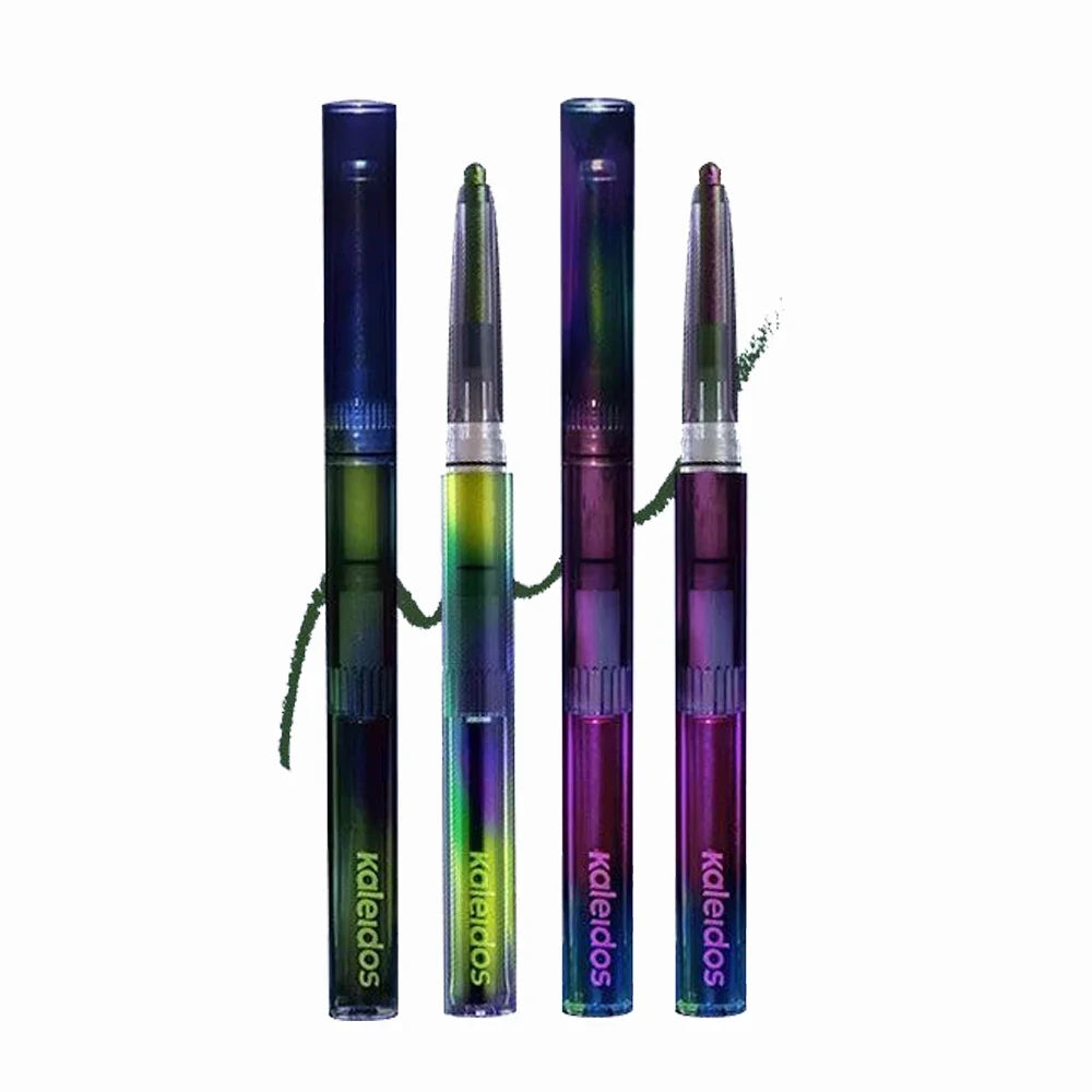 Kaleidos Eyeliner Gel Pencil Waterproof Chameleon Colour Long Wear Glitter Metallic Eye Shadows Pen Eye Liner Stamp Makeup