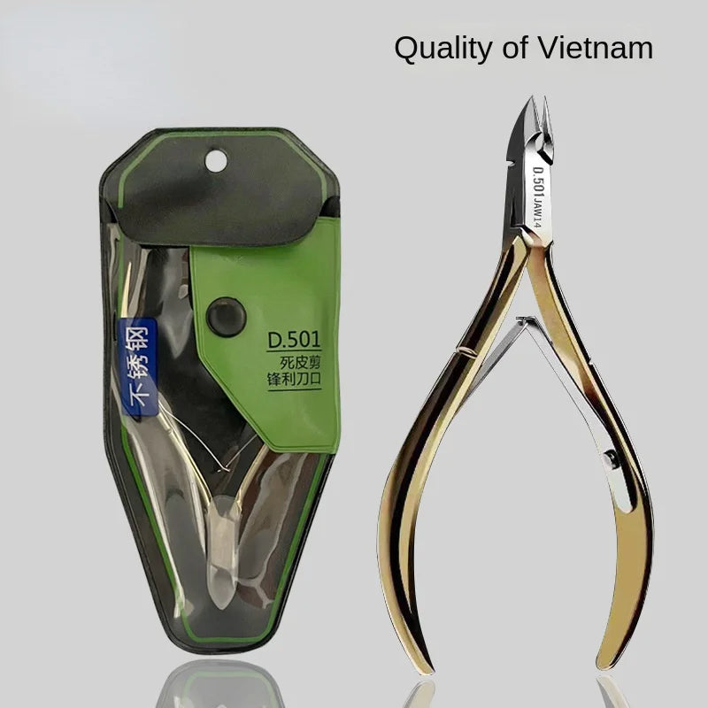 1Pcs Nail Cuticle Nipper Dead Skin Remover Scissor Stainless Steel Tweezer Clipper Manicure Professional Tool Trimmer