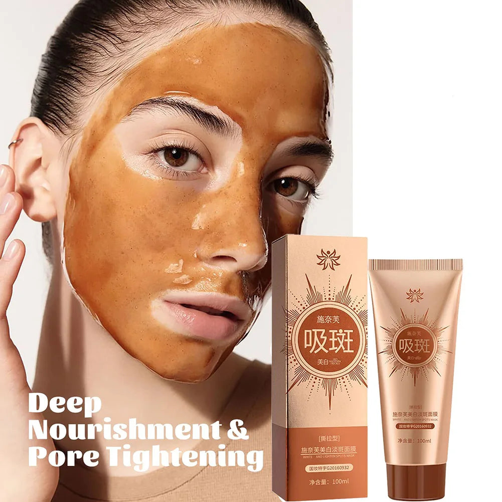 2/3PCS Spots Peel-Off Facial Mask Anti-Blemish Freckle Brightening Off Mask Deeply Clean Pore Tightening Moisturize Glowing Skin