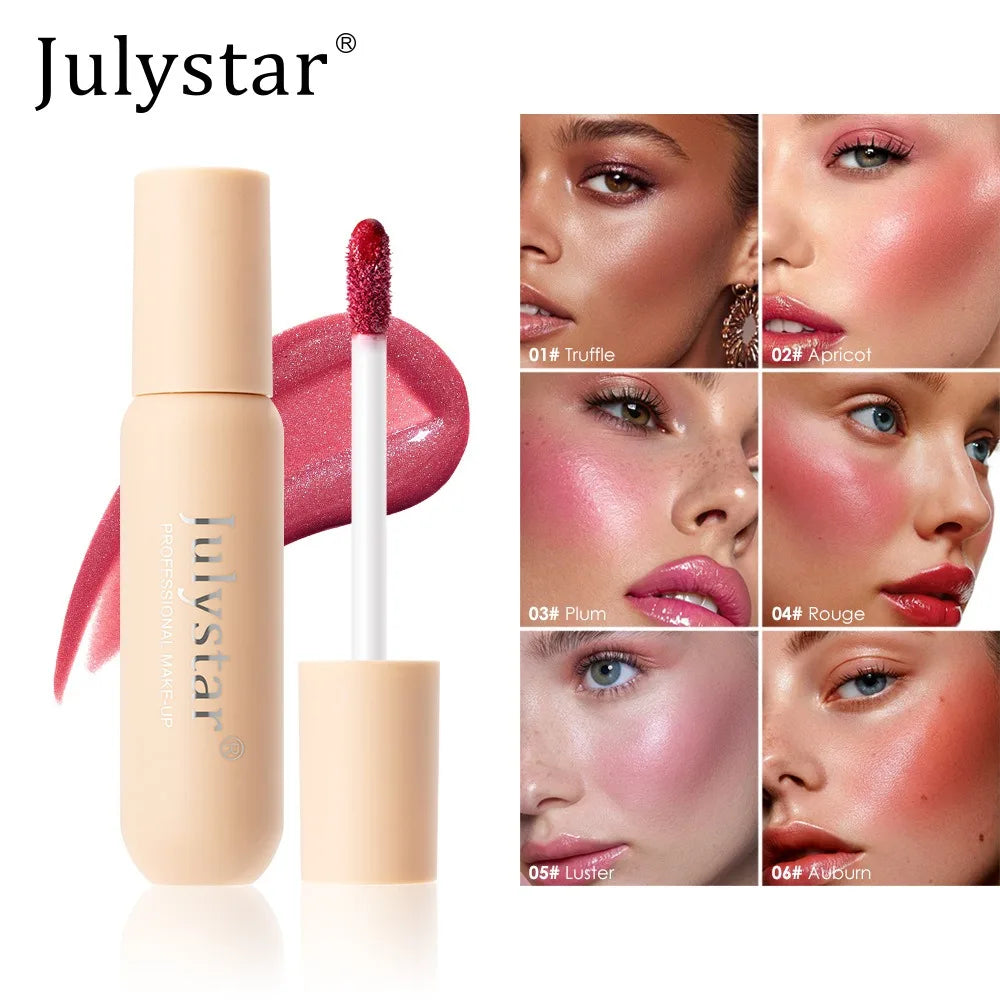 Blush Highlighter Stick Face Liquid Blusher Natural Cream Cheek Eye Tint Peach Blush Contour Brighten Cheek Rouge Cosmetics