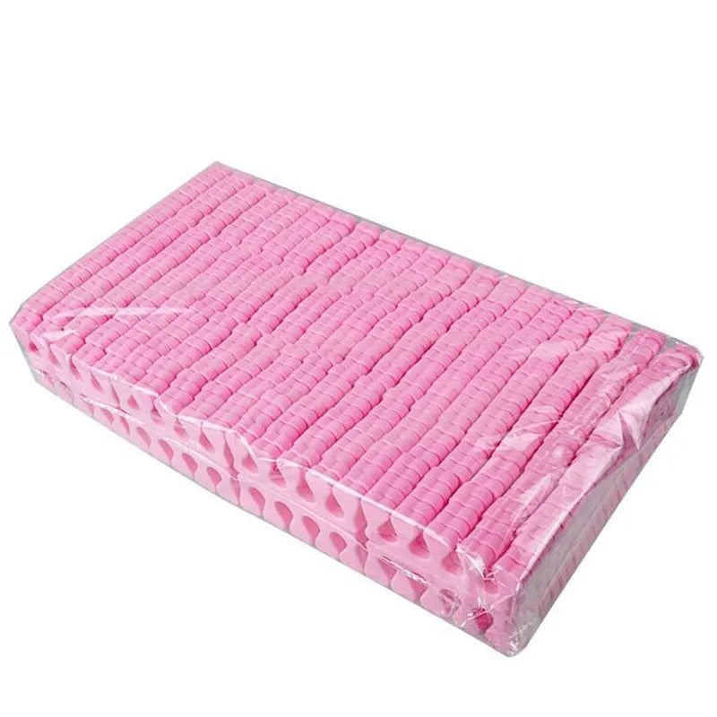 100/200/400pcs Nail Art Toes Separators Soft Sponge Fingers Foot Gel UV Polish Coating Painting Manicure Pedicure Tools Foam