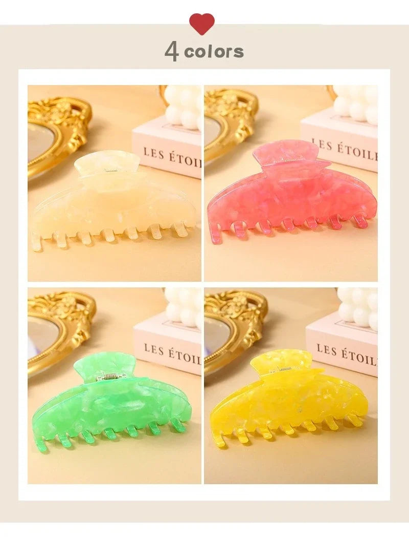 12cm Korean New Hair Clip Fashionable Ponytail for Women, Vintage Chic Hair Styling Tool, Daily Evening Gift Party Weekend Boho