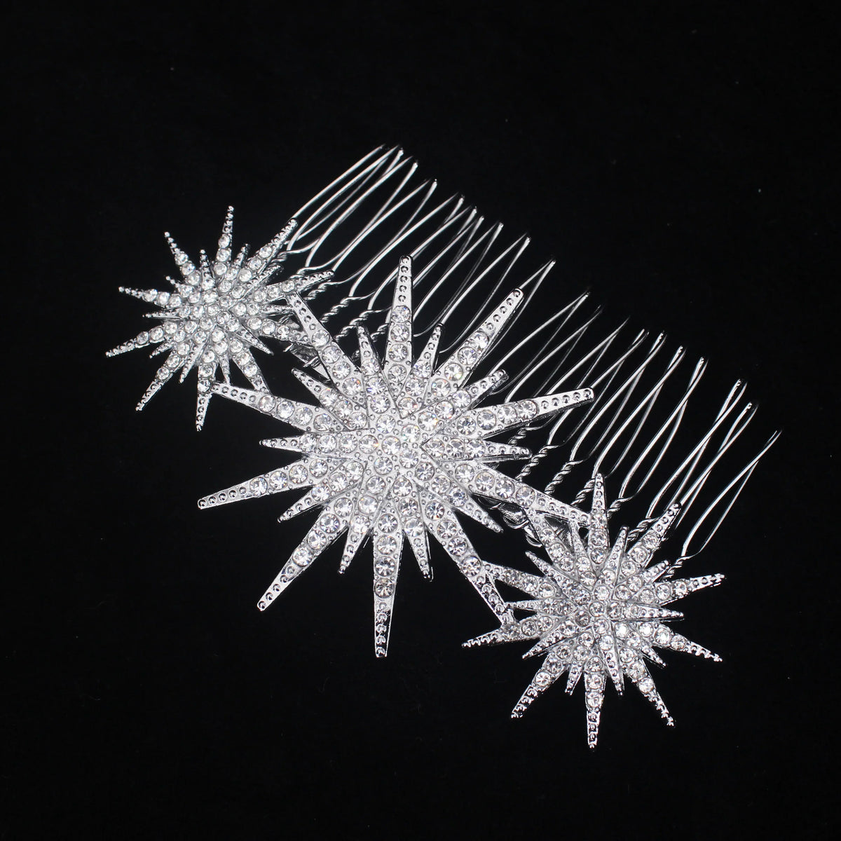Floral Pearl Rhinestone Hair Comb Elegant Metal Leaf Bridal Hair Clip Pins Wedding Hair Accessory for Bride Updo Hairstyle