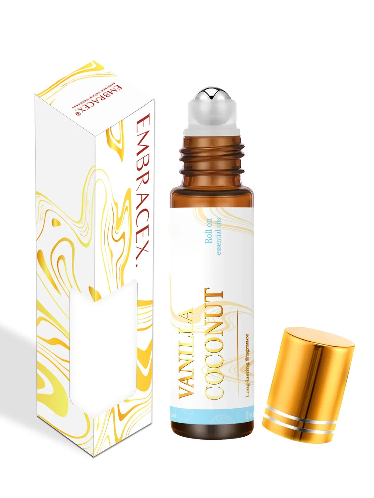 10ml/0.33fl.Oz Perfume Essential Oils Roller Perfume Fragrance Long Lasting Roll-On Essential Oils Aromatherapy Gifts for Women