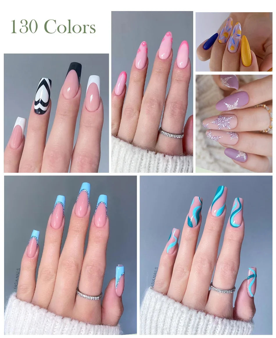 BORN PRETTY 10ml Blood Red Gel Nail Polish Semi Permanent Soak Off UV LED Varnish Design Halloween Festival Nail Supplies 1/6pcs