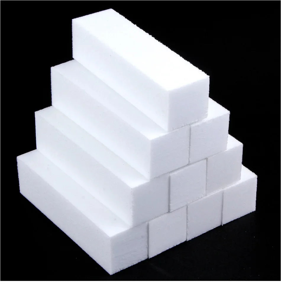 5/10/15/20Pcs Nail Buffer Professional Nail File Polisher Block Manicure Pedicure Files Sanding Polishing Sponge Nail Art tools