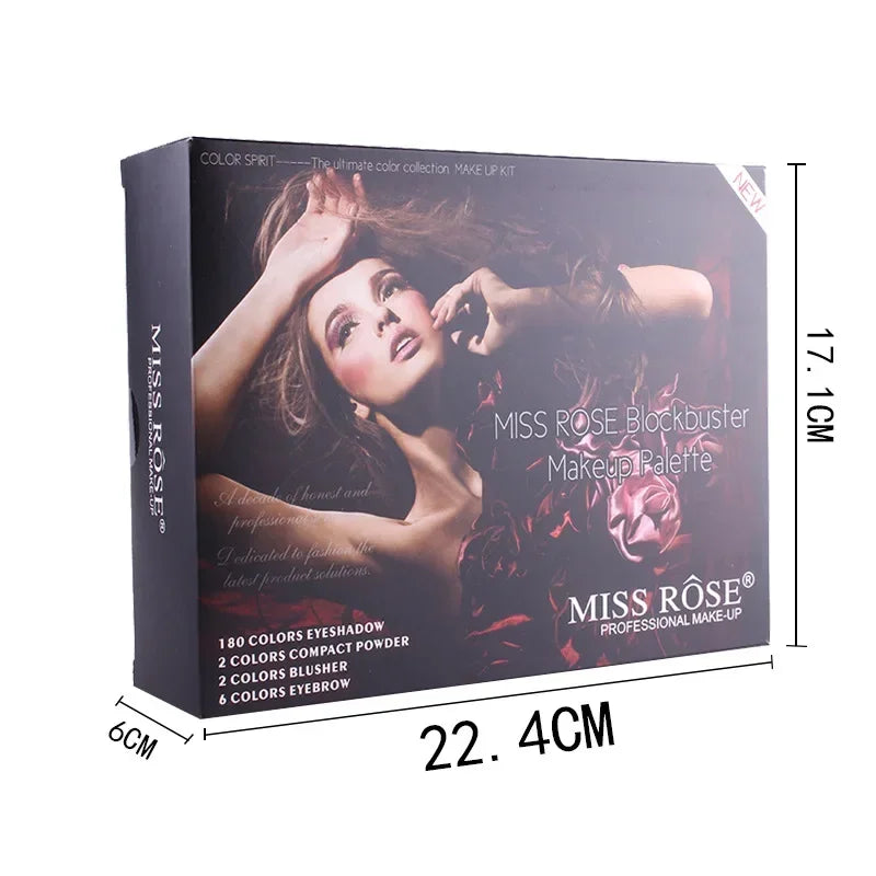 180 Colors Makeup Palette Gift Set Box Blush Lip Stick Long Lasting Cosmetics Kit Primer Luminous Make Up Set