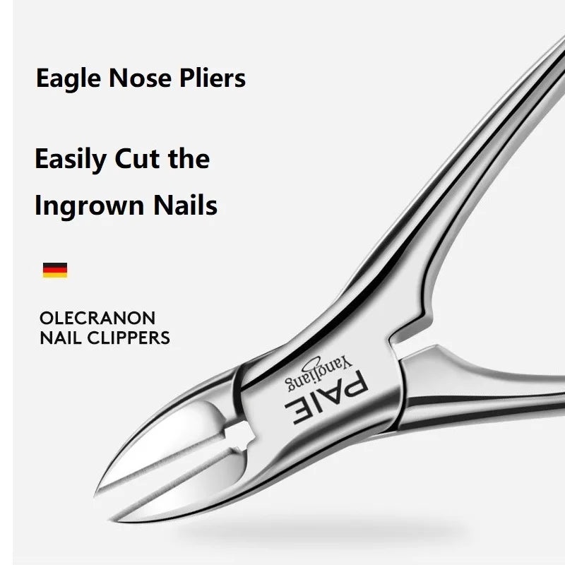 German Quality Nail Clipper Set Upscale Durable Nail Trimmer set Portable Household Nail Tool Toenail Thick Nail Cut Nippers