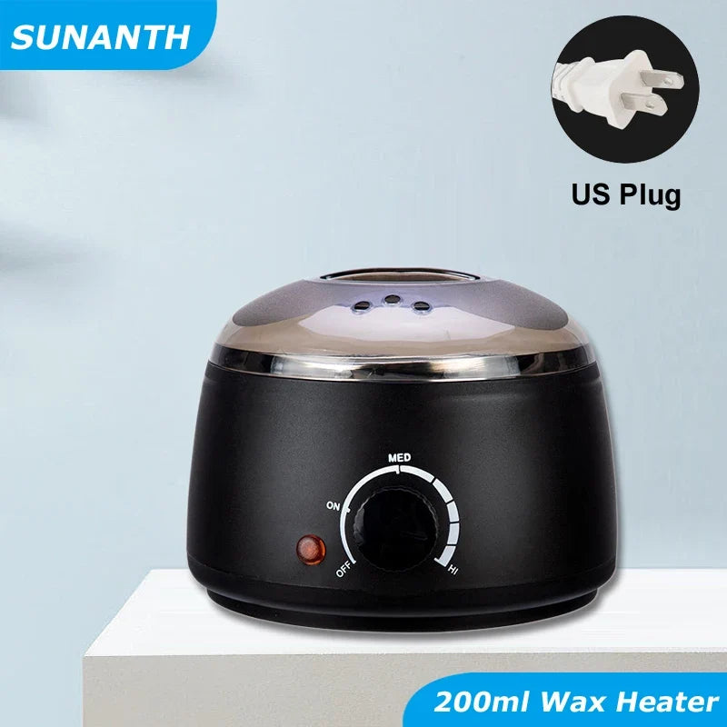 Electric Wax Heater Hot Wax Machine Paraffin Pot Warmer Hair Removal Waxing Machine Wax-melt Epilator Quick Heater