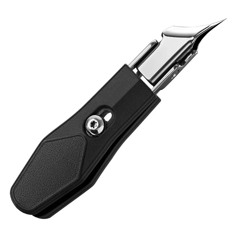 25° Slant Edge Nail Clipper Wide Opening Stainless Steel Professional Ingrown Toenail Tools Eagle Beak Oblique Toe Nail Trimmers