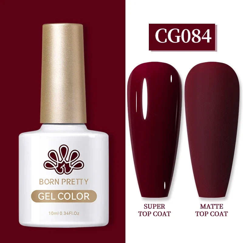 BORN PRETTY 10ml Clear Blooms Gel Polish UV LED Soak Off Nail Art Polish for Spreading Effect Marble Nail Polish Gel Painting