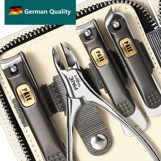 German Quality Nail Clipper Set Upscale Durable Nail Trimmer set Portable Household Nail Tool Toenail Thick Nail Cut Nippers