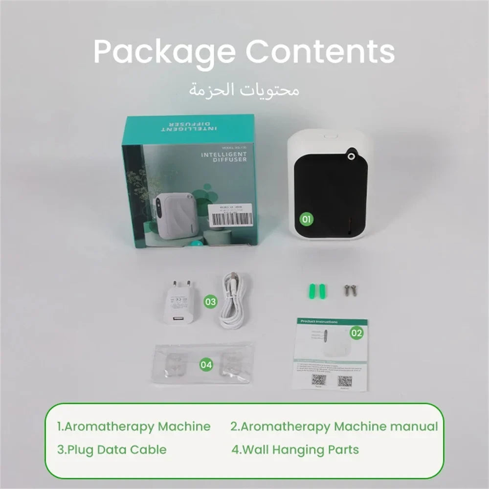 Aroma Diffuser Coverage 200m³ Scent Machine Fragrance Diffuser Essential Oil Diffuser For Home Fragrance Bluetooth APP Control