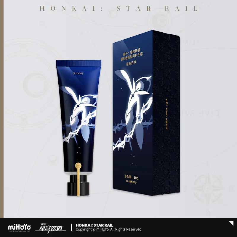 In Stock Original Honkai：Star Rail  Ruanmei Dr. Ratio  Acheron Feixiao Hand Cream Hand Lotion Hands Skin Care Anime Game Toy Ki