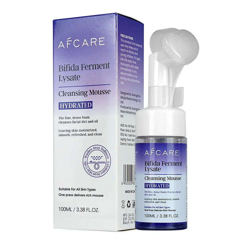 AFCARE Deep Clean Daily Cleanser Mousse Bifida Ferment Lysate Gentle Mouss For Sensitive Skin Refreshingly Soft Lightweight Foam